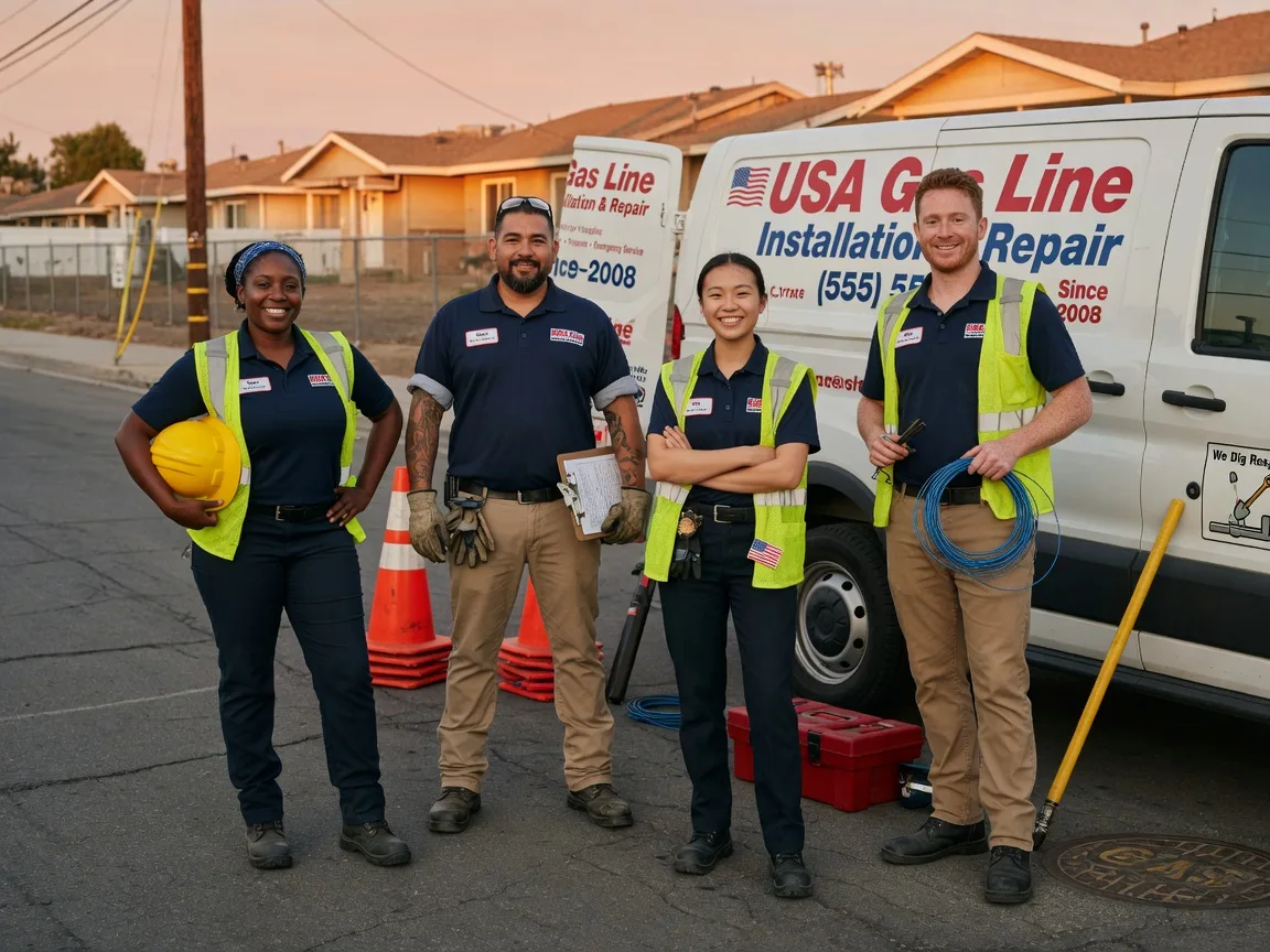 Gas Line Installation company in Tivoli, TX